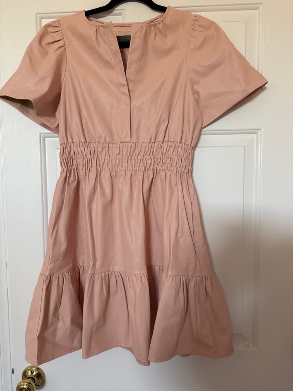 Anthropologie Somerset Pink Mini Dress